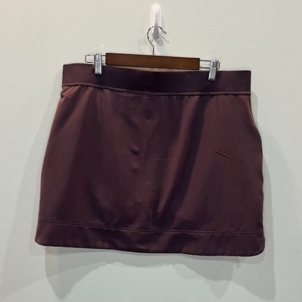 32 Degrees Cool Active Skort Plum Purple Women's Sz L Tennis Pickleball Workout‎